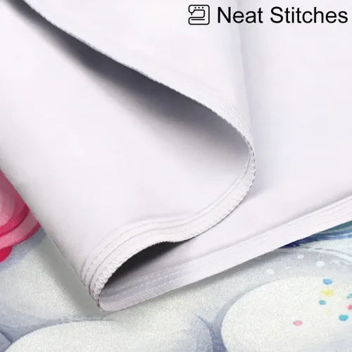 Miniatura 4 de Funda de almohada de satén de unicornio rosa lindo para cabello y piel, tamaño estándar, funda de almohada de seda suave de satén refrescante