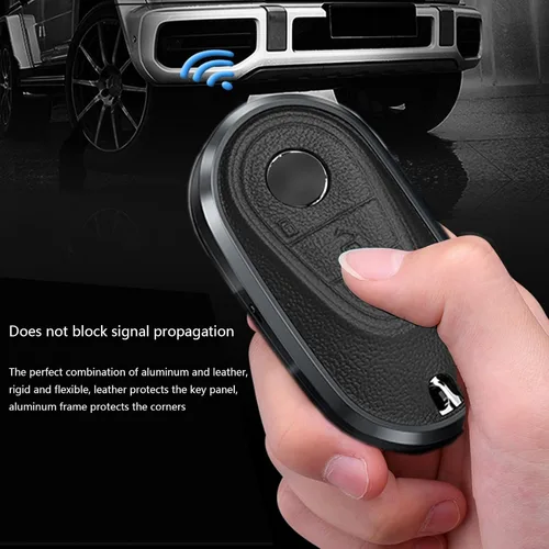 Miniatura 4 de Lanyun Llavero para llavero compatible con Mercedes Benz 2020 2021 2022 2023 Mercedes Clase S Clase G Clase E Accesorios Llavero de coche Funda