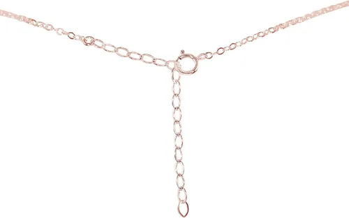 Miniatura 2 de Tiger's Eye Beaded Chain Anklet in 14k Rose Gold Fill