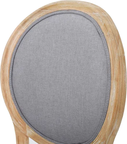 Miniatura 13 de Christopher Knight Home Camille - Sillas de comedor tradicionales de terciopelo, 2 piezas, color gris y blanco brillante Gris claro