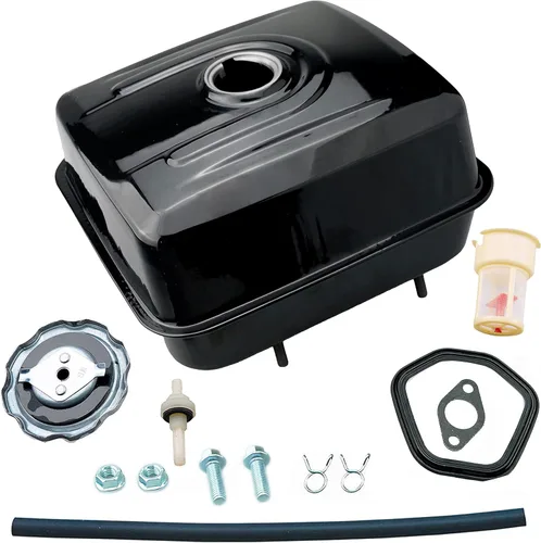 HZ Depósito de combustible de gas negro para Honda GX390 GX340 GX270 GX240 GX420 8HP 9HP 11HP 13HP 16HP Harbor Freight 420cc motor.