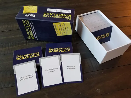 Miniatura 5 de One Up Parties and Games El lugar de trabajo inapropiado - Nuevo para 2021. El divertido juego de cosas que nunca se deben decir (o hacer)
