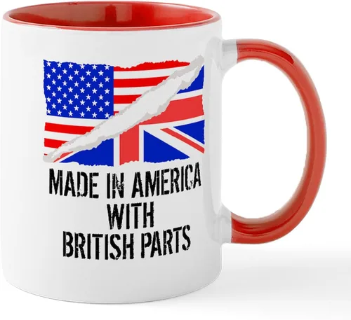 Miniatura 8 de CafePress British American Translations Taza de café de cerámica (11 oz)