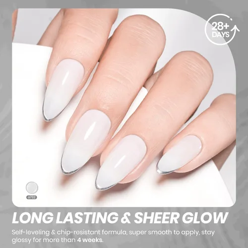 Miniatura 190 de Beetles - Esmalte de uñas de gel marrón – 0.5 onzas líquidas de esmalte de gel marrón oscuro, lámpara LED UV para uñas, regalo de manicura para I