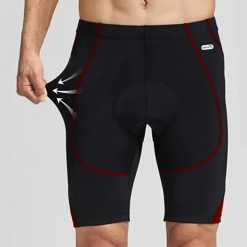 Miniatura 8 de Santic Pantalones cortos de ciclismo para hombre, pantalones acolchados para ciclismo, ropa de ciclismo