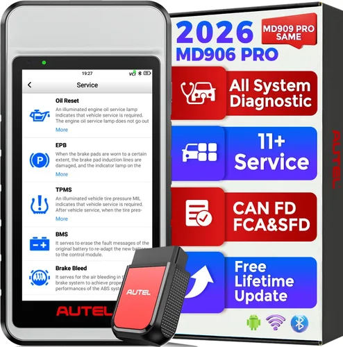 Autel MaxiDiag MD906 PRO OBD2 escáner, 2025 MD906PRO All-Sys herramienta de escaneo de diagnóstico, Lite de MK808S MX808S Mismo MD909 PRO Up MD808