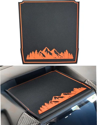 Miniatura 8 de Tapete para cubierta de salpicadero para Subaru Forester, accesorios 2019-2023 2024 Subaru Crosstrek Impreza 2018-2023, almohadilla interior Rojo