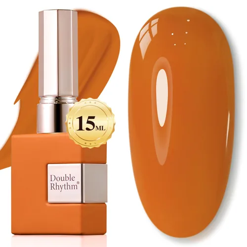 Miniatura 87 de Double Rhythm 15ml de esmalte de uñas en gel, color puro, mismo color, misma botella, esmalte de uñas de remoción para arte de manicura en salón