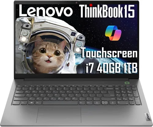 Miniatura 10 de Lenovo ThinkBook 15 Business Laptop (15.6 pulgadas FHD antirreflejo, AMD 8-Core Ryzen 7 5825U (Beat Intel i7-1165G7), 16 GB de RAM, 1 TB SSD)