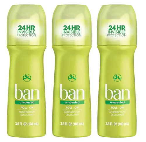 Miniatura 8 de Ban Desodorante 3.5 onzas roll-on antitranspirante regular (3.5 fl oz) (paquete de 3)