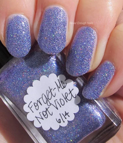 Miniatura 2 de Violet Shimmerella Nail Polish—Forget-Me-Not Violet