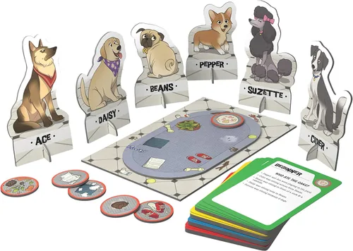 Miniatura 3 de ThinkFun Dog Crimes Juego de Lógica – Rompecabezas Atractivo para Niños y Adultos Divertido Tema de Detective Desarrollador de Habilidades