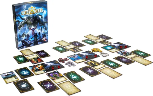 Miniatura 4 de Cult of The Deep: un juego de mesa de estrategia de 45-75 minutos para 4-8 jugadores, para luchar por los controles de rituales y monstruos míticos