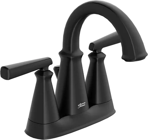 Miniatura 5 de American Standard 7018201.295 Edgemere Centerset - Grifo de baño, níquel cepillado