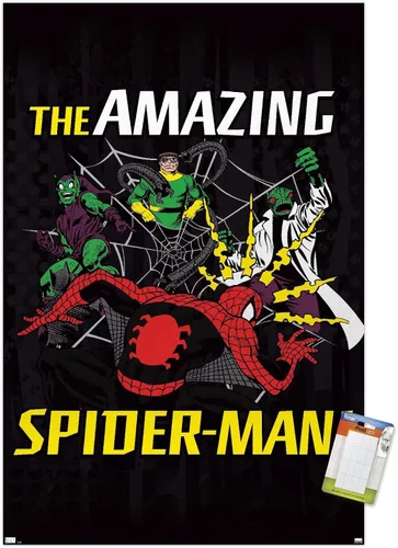 Miniatura 10 de Trends International Marvel Comics Spider-Man - Póster de pared de villanos Versión premium sin marco