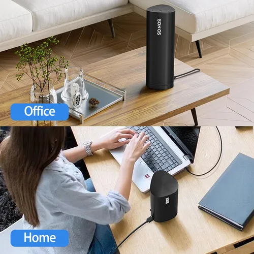 Miniatura 4 de Cargador inalámbrico compatible con Sonos Roam Gen 2nd/1st, base de carga magnética, base de carga para altavoz Bluetooth portátil para Sonos Roam