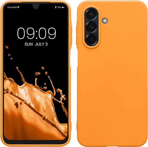Miniatura 232 de kwmobile Funda compatible con Samsung Galaxy A23 4G / 5G - Funda de silicona TPU metálica suave y delgada - Rojo oscuro metálico