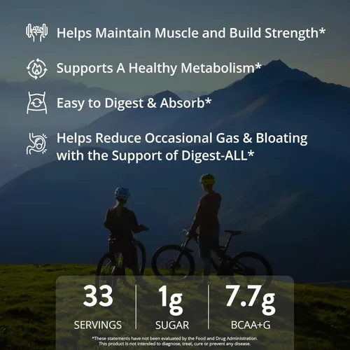 Miniatura 5 de MRM Nutrition Proteína de suero - Sabor chocolate, aislado de proteína de suero microfiltrado y concentrado, 16 cepas probióticas diferentes, BCAA