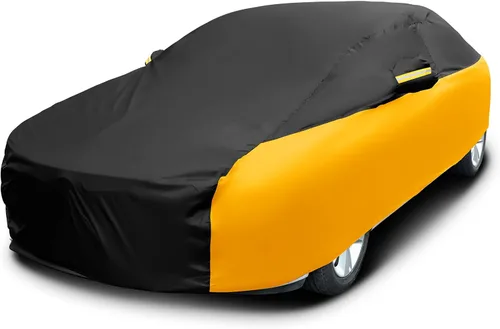 Miniatura 10 de Riakrum Funda completa impermeable para todo tipo de clima, para automóviles, resistente al viento, a la lluvia, protección UV, resistente a