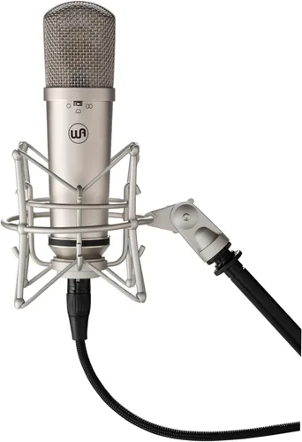 Miniatura 6 de Warm Audio WA-87jr Micrófono condensador de diafragma grande con montura de choque, sonido rico de calidad de estudio para voces, instrumentos