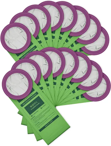 Miniatura 8 de Paquete de 16 bolsas de vacío 100331 de repuesto compatibles con aspiradora ProTeam de 10 cuartos de galón, para Coachvac, Super Coachvac, Megavac