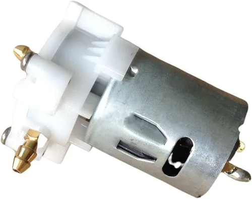 Miniatura 5 de Micro 360 Bomba de agua Engranaje de plástico Mini bomba de aceite con boquilla de cobre para RC Boat Modelo hidráulico Piezas de bricolaje