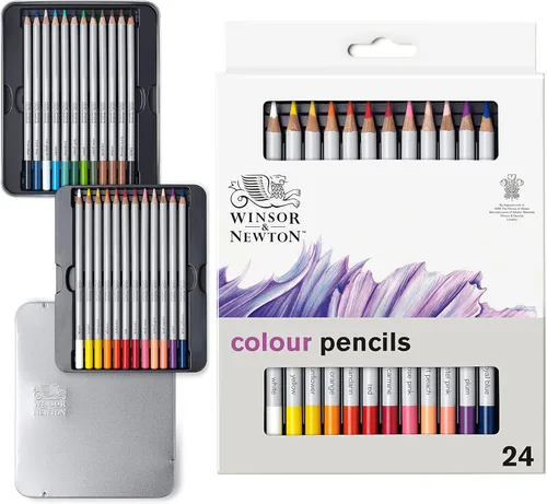 Miniatura 23 de Winsor & Newton Studio Collection - Lápices de artista, lápices de acuarela, juego de 24