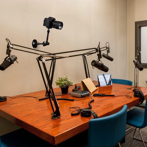 Miniatura 2 de UYODM Paquete de 2 soportes articulados de montaje en pared con brazo mágico compatible con videocámaras CCTV POV, luz LED, lámpara de video, DSLR