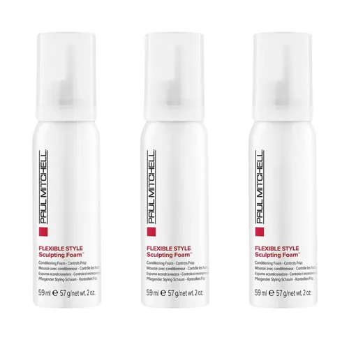 Miniatura 11 de Paul Mitchell Sculpting Foam, Touchable, Flexible Hold + Frizz Control, For All Hair Types