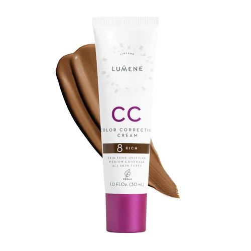 LUMENE CC Crema Correctora de Color 1 Fl.oz., 8 Rico