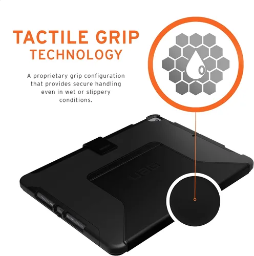 Miniatura 3 de Funda [U] by UAG para iPad de 10.2 pulgadas Aubergine 9ª generación 2021, 8ª generación 2020, DOT, funda inteligente de folio delgada y ligera a