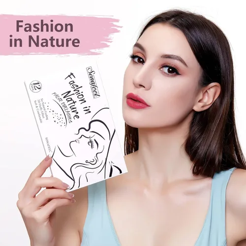 Miniatura 7 de Pestañas postizas de aspecto natural, paquete de pestañas cortas naturales, pestañas de tira finas, pestañas pequeñas entrecruzadas diariamente