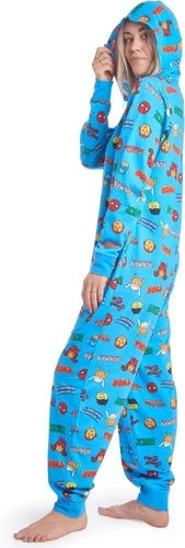 Miniatura 2 de Marvel Avengers Hulk Captain America Thor - Pijama de forro polar con cremallera para mujer para adultos