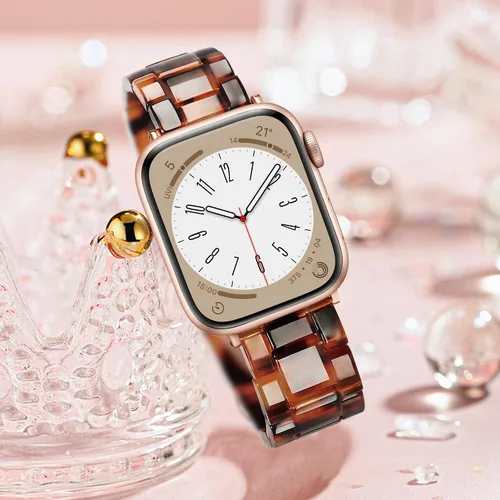 Miniatura 6 de Bandas para Apple Watch Light House - Correas de resina ligera de moda para iWatch para mujeres y hombres 38mm/40mm/41mm/42mm (Series 11 10)