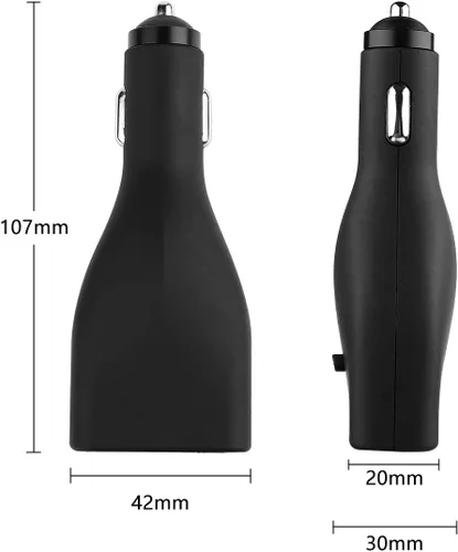 Miniatura 7 de Cargador de coche Surface de 42 W, 12 V, 2.58 A, fuente de alimentación para Microsoft Surface Pro 3/Pro 4/Pro 5/Pro 6, Surface Book, Surface Go