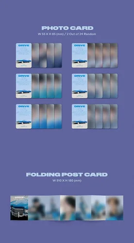 Miniatura 5 de Fantagio Music ASTRO - Drive to the Starry Road [Drive ver.] 3er álbum+Póster plegado+Juego de tarjetas fotográficas adicionales/K-POP sellado 8.661