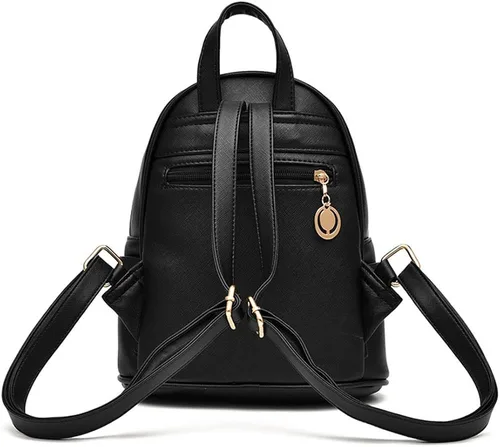 Miniatura 3 de Bonita mochila de piel con lazo para mujer