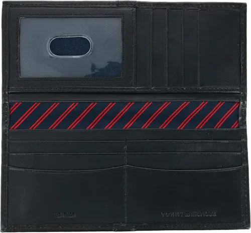 Miniatura 3 de Tommy Hilfiger Cartera clásica para hombre con ventana de identificación y múltiples ranuras para tarjetas
