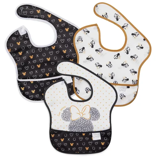 Miniatura 20 de Baberos Bumkins para Niña o Niño, SuperBib para Bebé y Niño Pequeño de 6-24 Meses, Imprescindible para Comer, Alimentar, Suministros de Destete LED