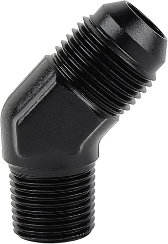 Miniatura 53 de EVIL ENERGY Adaptador de ajuste de 6AN a 3/8" NPT macho de 90 grados, aluminio