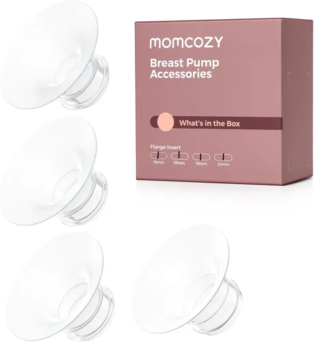 Miniatura 20 de Momcozy Regla de pezón para tamaño de brida, herramienta de medición de silicona suave y flexible para tamaño de extractor de leche, compatible