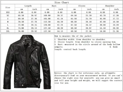 Miniatura 4 de CHOUYATOU - Chaqueta de piel sintética para hombre