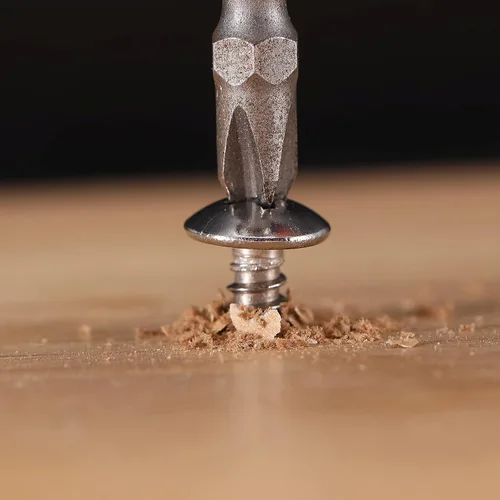 Miniatura 6 de Tornillo para madera #14 x 1-1/2" 100 piezas cabeza de brida Phillips 18-8 (304) acero inoxidable tornillos autorroscantes rápidos por SG TZH