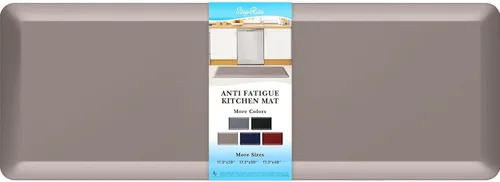 Miniatura 18 de StepRite Tapete de cocina antifatiga de 4/5 pulgadas de grosor, antideslizante, resistente a las manchas y al agua, tapete de escritorio para Azul