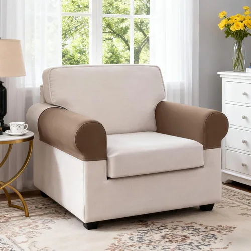 Miniatura 37 de TAOCOCO Fundas de Cojines de Sofá Elásticas Fundas de Asiento de Silla para Sillón, Fundas de Asiento de Sofá de 1 Pieza Protector de Muebles Suave