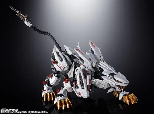 Miniatura 7 de BANDAI Spirits Chogokin ZOIDS New Century/Zero RZ-041 Liger Zero, aprox. 8.7 pulgadas (8.661 in), ABS y PVC y pintado a presión