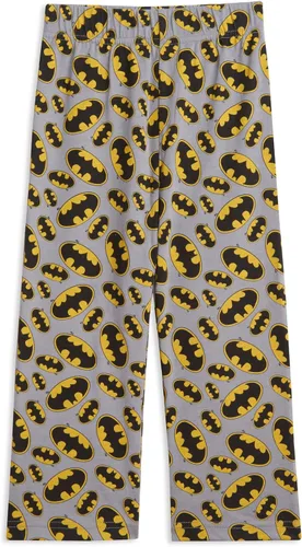 Miniatura 7 de DC Comics Justice League Superman Batman - Conjunto de pijama de 3 piezas para niños pequeños y grandes