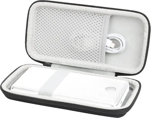 Miniatura 10 de khanka Funda para banco de energía Anker, 20,000 mAh 87 W, bolsa de viaje dura para cargador de batería Anker 20K 87W (A1383), solo funda