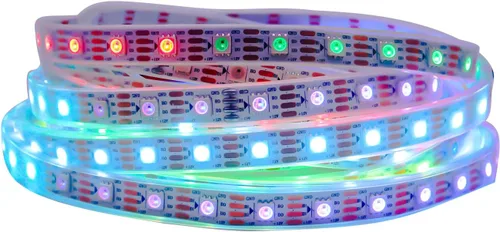 Miniatura 10 de WS2815 Tira de LED RGB direccionable individualmente (actualizado WS2812B) 3.2ft 144Pixels Smart Flexible Dream Luz LED de doble señal a todo