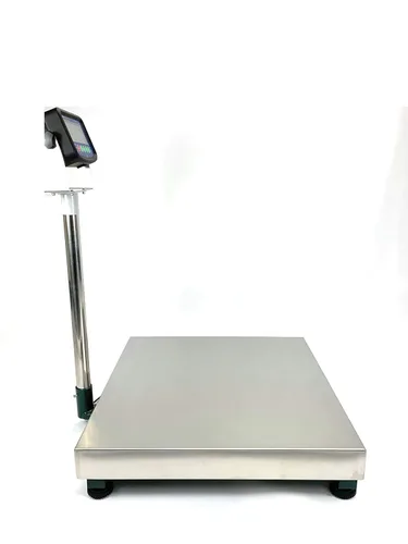 Miniatura 2 de 1,000 lb Digital Floor 24" x 24" Báscula de banco Plataforma electrónica Envío 1,102.3 lbs